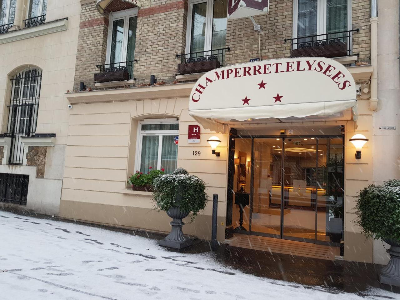 Hotel Champerret Elysees Париж Екстериор снимка
